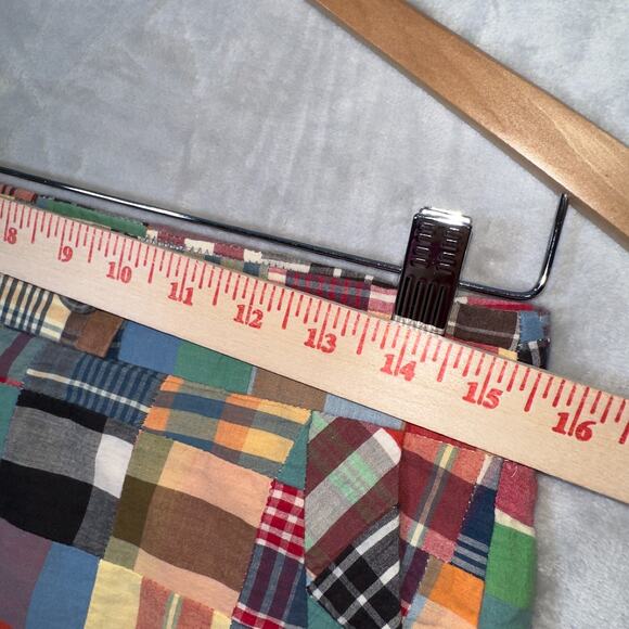 J. Crew Shorts Women's Size 2 Madras Plaid City Fit Shorts Preppy Minimalism - Picture 7 of 9